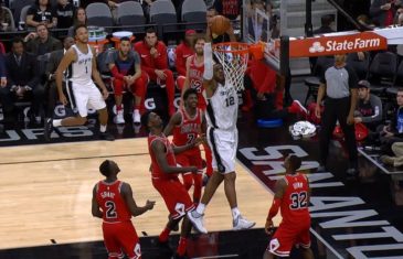 Spurs give Bulls the boot behind an all out team effort