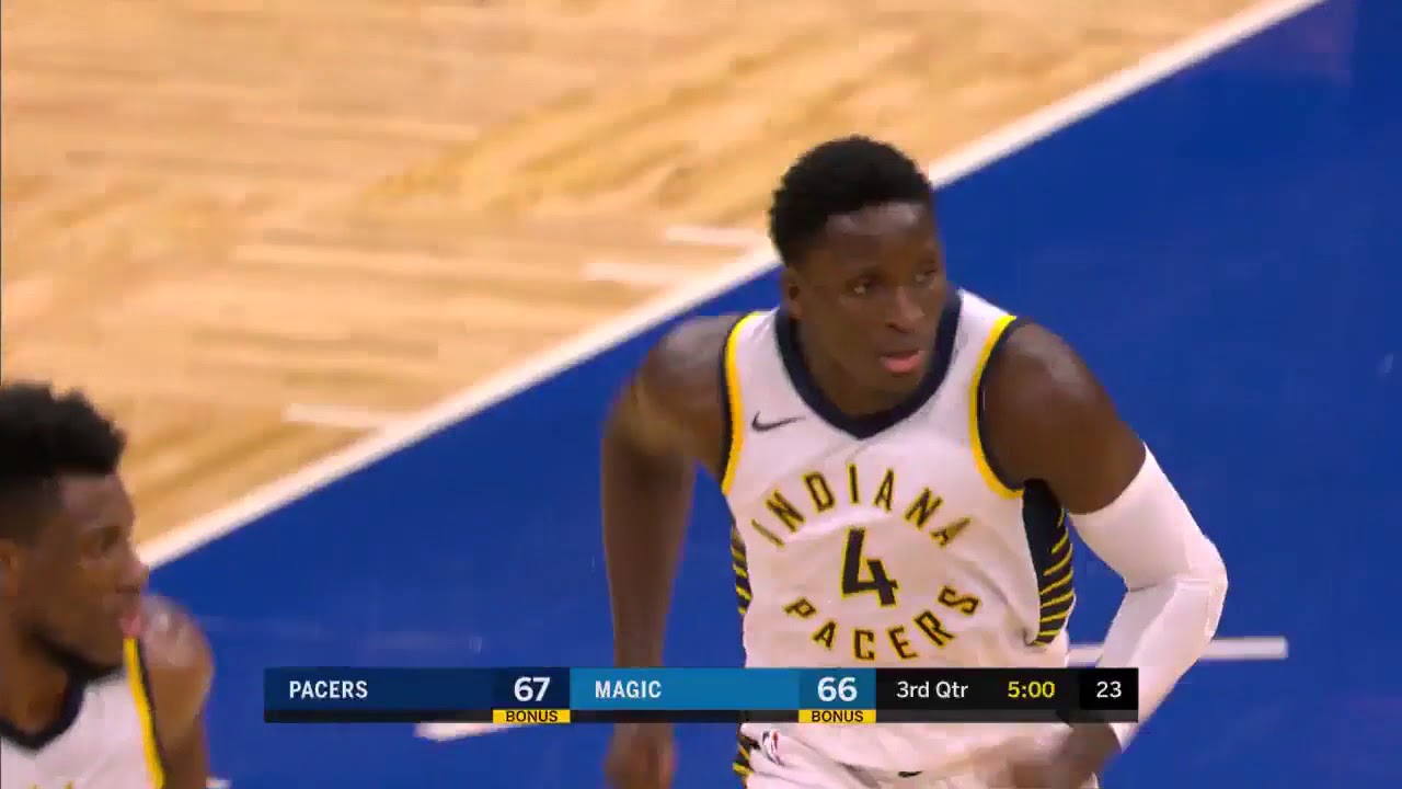 Victor Oladipo stuffs the stat sheet as Pacers win in Orlando