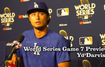 Yu Darvish discusses his poor performance against Houston in Game 7 of the World Series