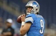 Matthew Stafford does the Ray Lewis dance for MNF