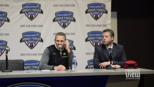 Army’s Jeff Monken talks Armed Forces Bowl victory over San Diego State