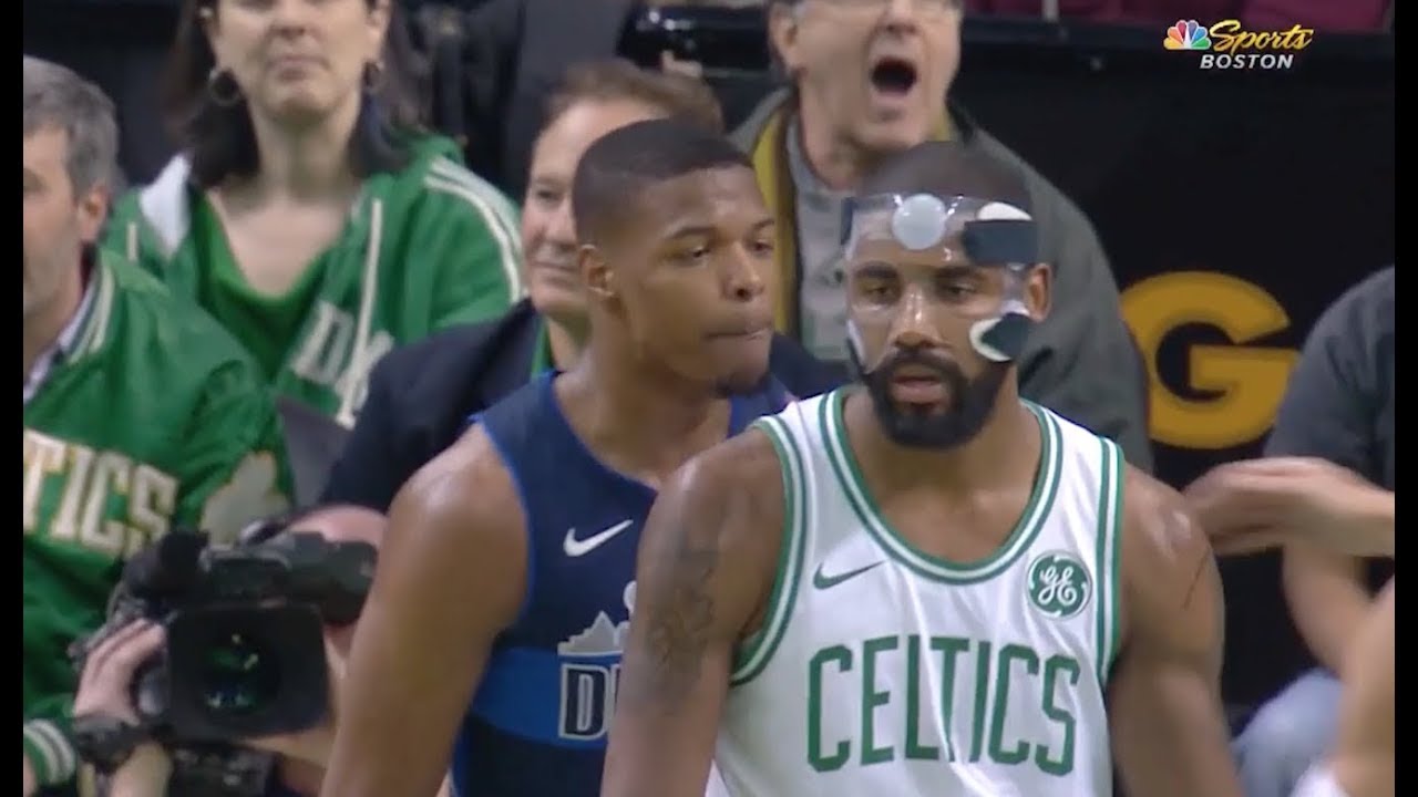 Kyrie Irving and Dennis Smith Jr. get into scuffle in Dallas