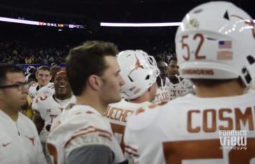 Texas player tells Missouri player “Talk is Cheap” & refuses to shake hands