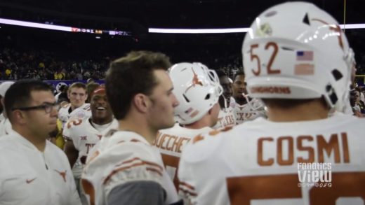 Texas player tells Missouri player “Talk is Cheap” & refuses to shake hands