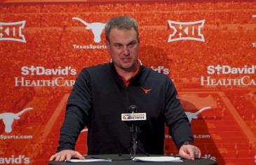 Tom Herman on Texas recruiting class: “We’ve signed some unbelievable young men.”