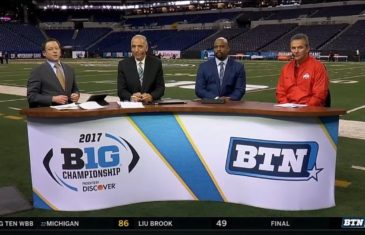 Urban Meyer discusses Ohio State’s Big 10 Championship victory over Wisconsin