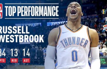 Westbrook comes up big with triple-double in Salt Lake City
