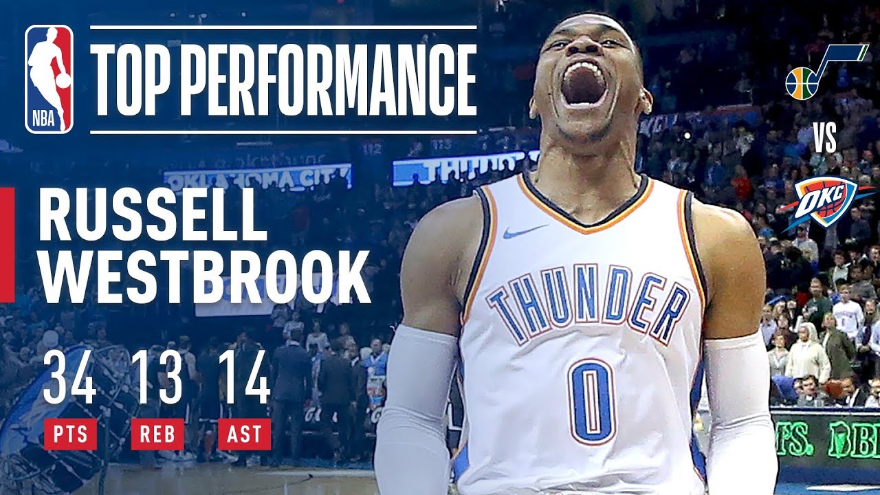 Westbrook comes up big with triple-double in Salt Lake City