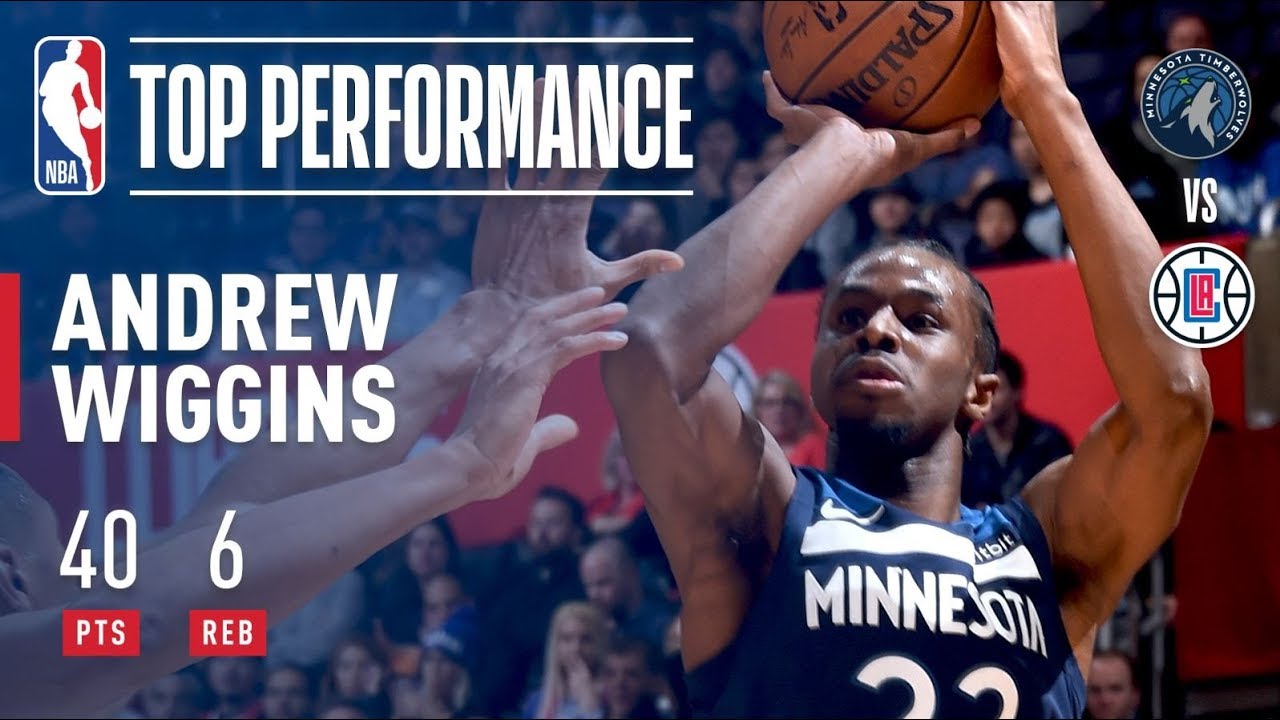 Andrew Wiggins explodes for 40 in Jimmy Butler's absence
