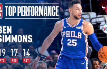 Ben Simmons racks up incredible triple-double in Philly