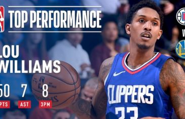 Lou Williams hangs career high 50 points on Golden State