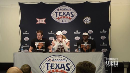 Michael Dickson, Breckyn Hager & Daniel Young speak on Texas’ season