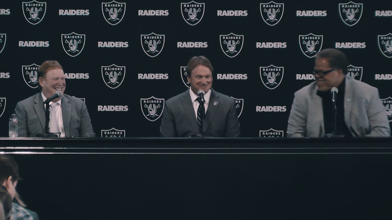 Raiders introduce Jon Gruden as head football coach (Full Press Conference)