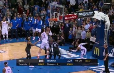 Russell Westbrook secures the victory with a go-ahead layup