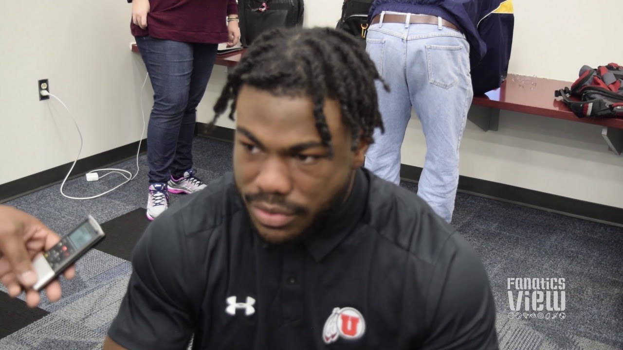 Utah's Zack Moss says he wants to become the all-time leading rusher for the Utes