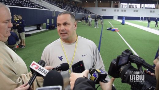 West Virginia’s defensive coordinator Tony Gibson talks Heart of Dallas Bowl