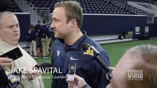 West Virginia’s offensive coordinator Jake Spavital talks Heart of Dallas Bowl