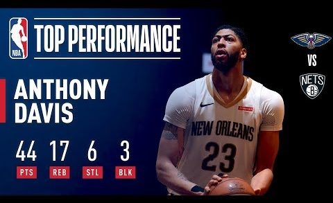 Brooklyn Nets have no answer for Anthony Davis in double overtime defeat