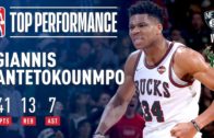 Giannis Antetokounmpo goes off for 41 as the Bucks dominate Brooklyn