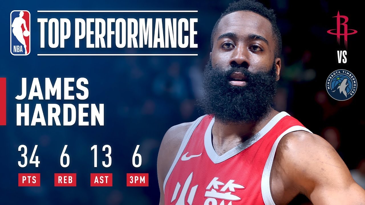 Houston Rockets score 22 three pointers in route of T-Wolves