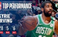 Irving Scores 28 As Celtics Fends Off Wizards in OT