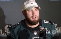 Lane Johnson says everyone expects the Eagles to lose the Super Bowl