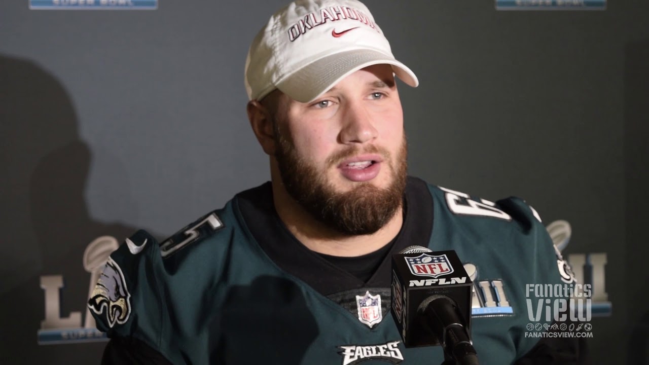 Lane Johnson says everyone expects the Eagles to lose the Super Bowl