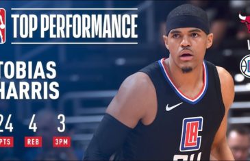 Tobias Harris drops 24 points in his Clippers debut