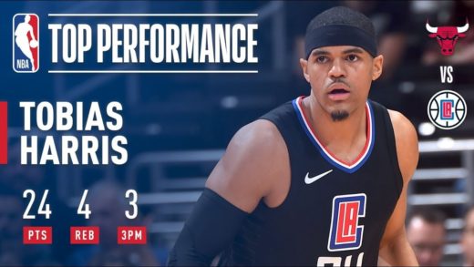 Tobias Harris drops 24 points in his Clippers debut