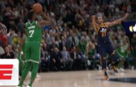 Celtics’ Jaylen Brown Hits Game Winning 3-Pointer vs. Jazz