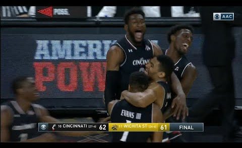 Cincinnati outlasts Wichita State in AAC Championship nail-biter