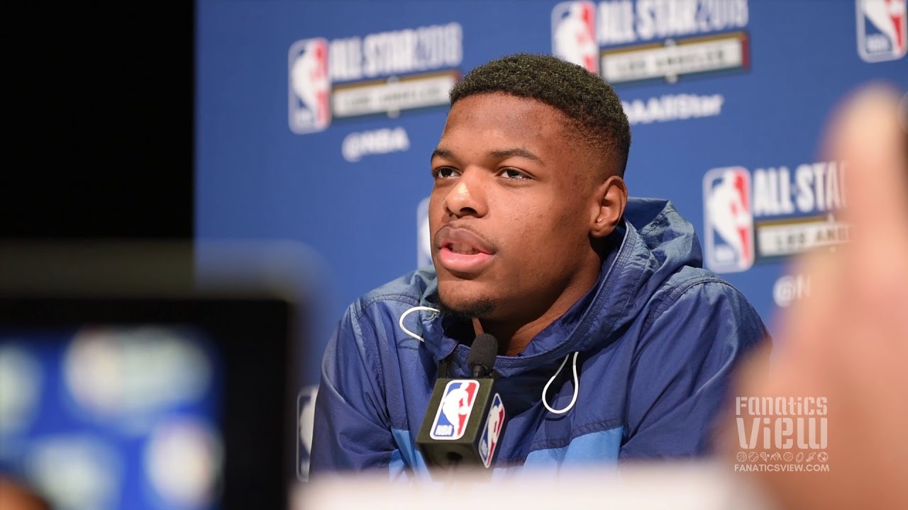 Dennis Smith Jr. talks NBA Dunk Contest & his music playlist before games