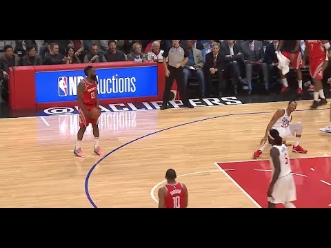 James Harden absolutely cooks Wesley Johnson with a sweet crossover