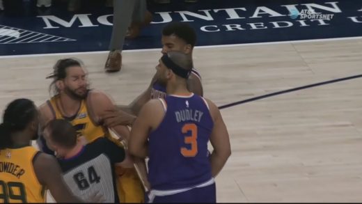 Jazz versus Suns gets dicey after cheap shot on Ricky Rubio