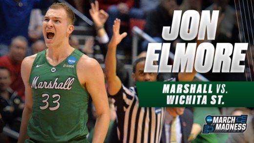 Jon Elmore leads Thundering Herd to first round upset over Wichita State