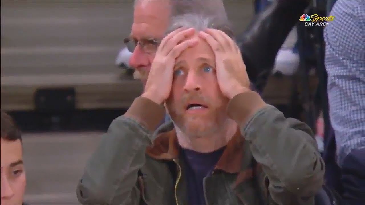 Jon Stewart can't believe JaVale McGee drained the jumper