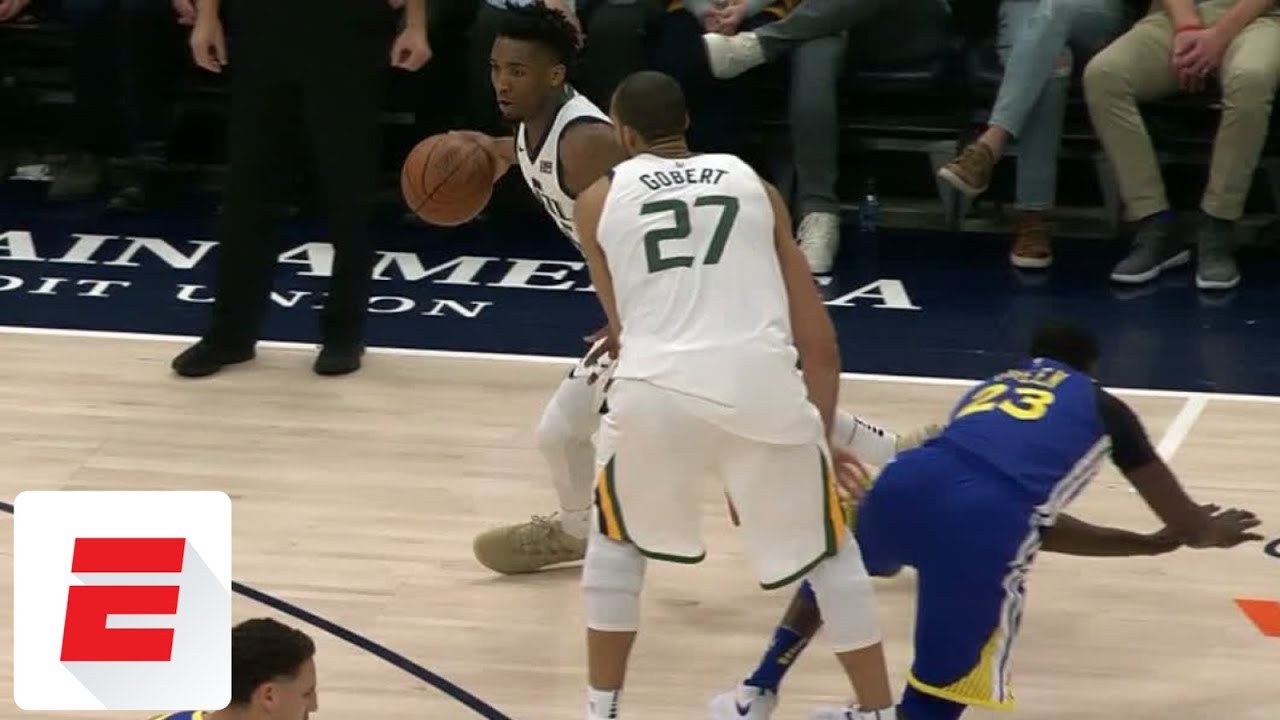 Donovan Mitchell leaves Draymond in the dust with vicious crossover