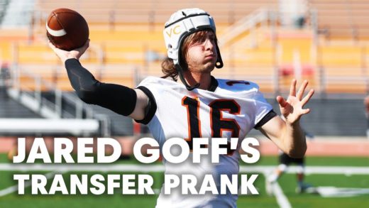 Jared Goff pulls an epic prank on Ventura College football team