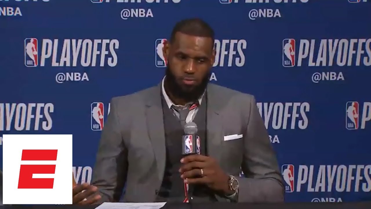 LeBron James gets testy at press conference after Cavs Pacers game