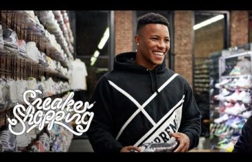 Saquon Barkley goes shoe shopping with Complex