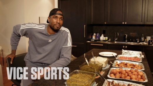 Serge Ibaka chows down on Congolese food with Vice Sports