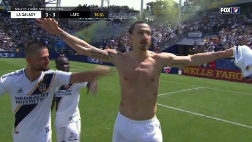 Zlatan Ibrahimovic Scores Amazing First Goal for L.A. Galaxy