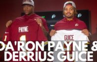 Da’Ron Payne & Derrius Guice speak on joining the Washington Redskins