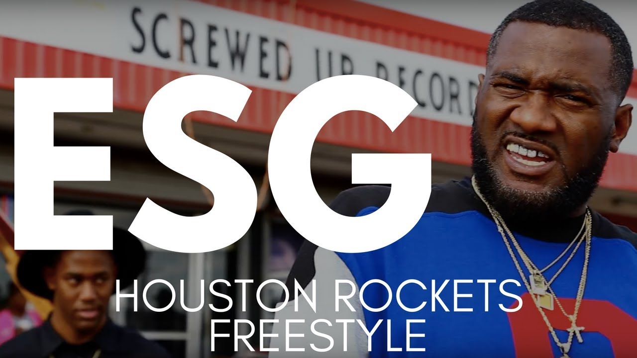 ESG Spits a Crazy Freestyle for Houston Rockets Fans