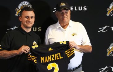 Johnny Manziel Signs with Hamilton Tiger-Cats