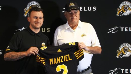 Johnny Manziel Signs with Hamilton Tiger-Cats