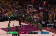 Kevin Love Launches Full Court Pass To LeBron James