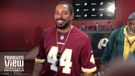 Laz Alonso speaks on the Washington Redskins 2018 NFL Draft