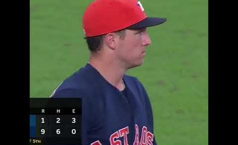 Alex Bregman’s Mustache Blasts Off During Game