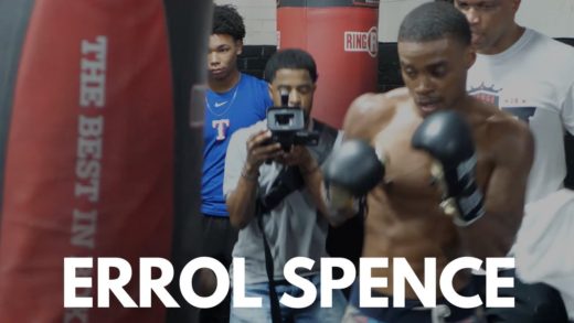 Errol Spence Jr. gets in Bag Training ahead of Ocampo Fight